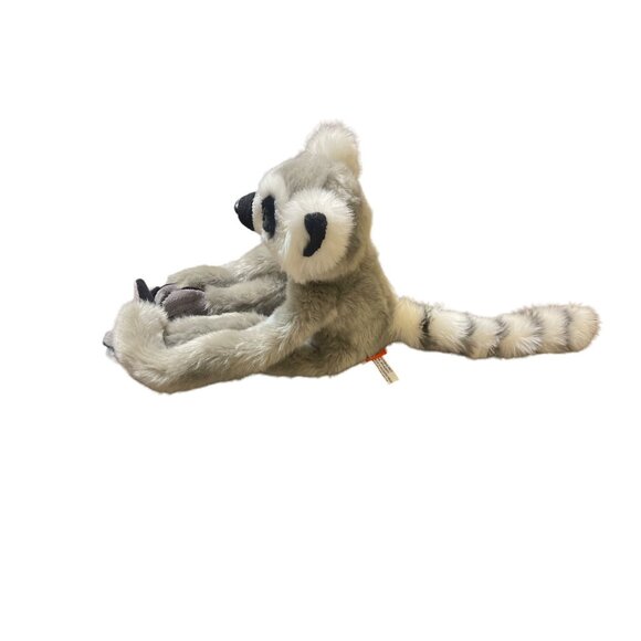 Adventure Planet Lemur Plush Toy Hook Loop Hands Ringtail 18" tall - Picture 2 of 4
